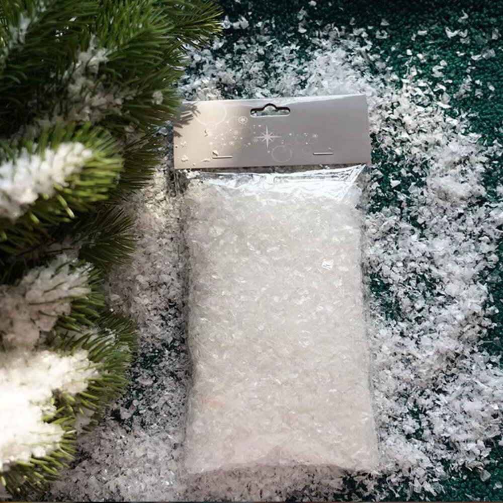 "5/35" Christmas Artificial Flake Decoration for Crafts / Fake Snow